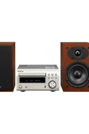 DENON DM-41DAB SILVER/CHERRY Más Vendido