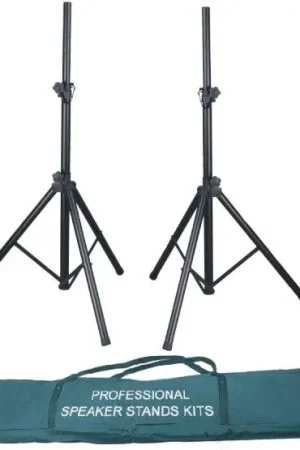 Compra Hoy EK Audio SSPACK003 pack 2 soportes altavoz con funda