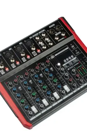Marca Reconocida Proel PLAYMIX 8 Mesa de mezclas compacta 8 canales