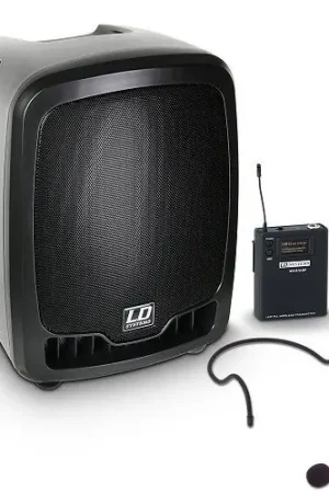 LD Systems ROADBOY 65 HS B6 - altavoz de pa portátil con micro de diadema Precio De Fábrica