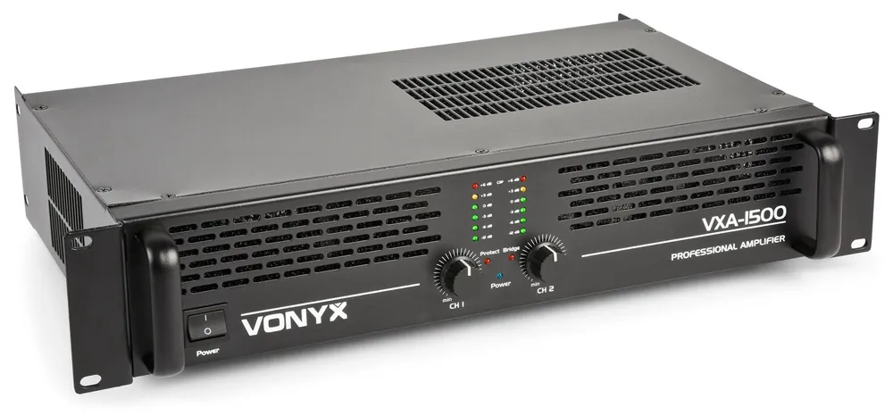 Envío Inmediato Vonyx pa amplifier vxa-1500 2x750w