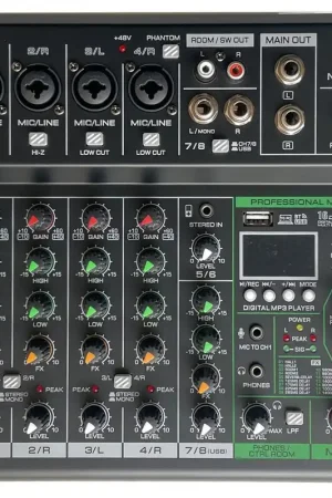 EK Audio MB08 mesa de mezclas con efectos Promoción