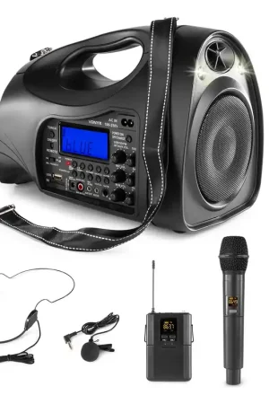 Últimas Unidades Vonyx St016 Sistema Personal Pa Microfono inalambrico