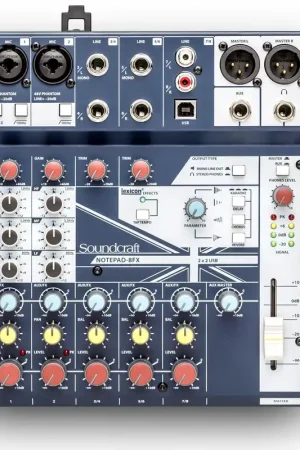 Venta Final Soundcraft Notepad-8Fx