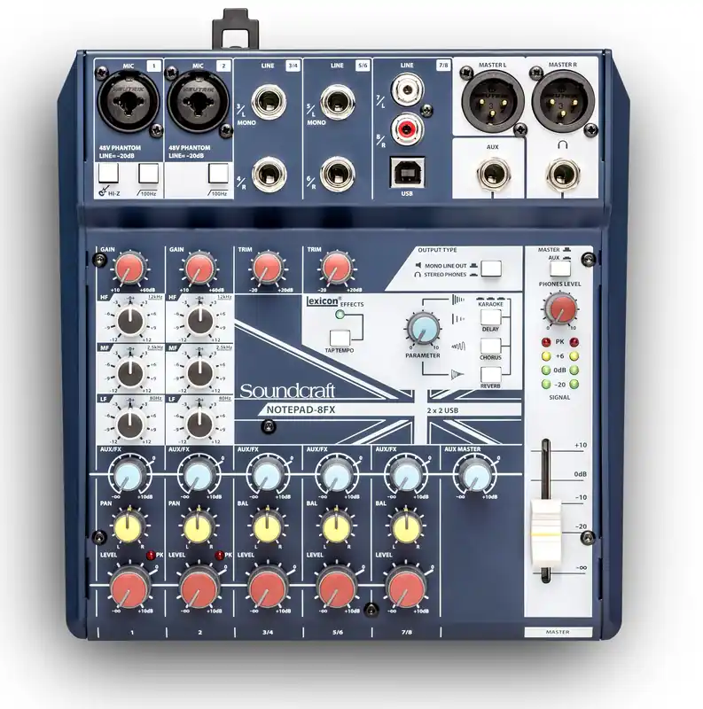 Venta Final Soundcraft Notepad-8Fx
