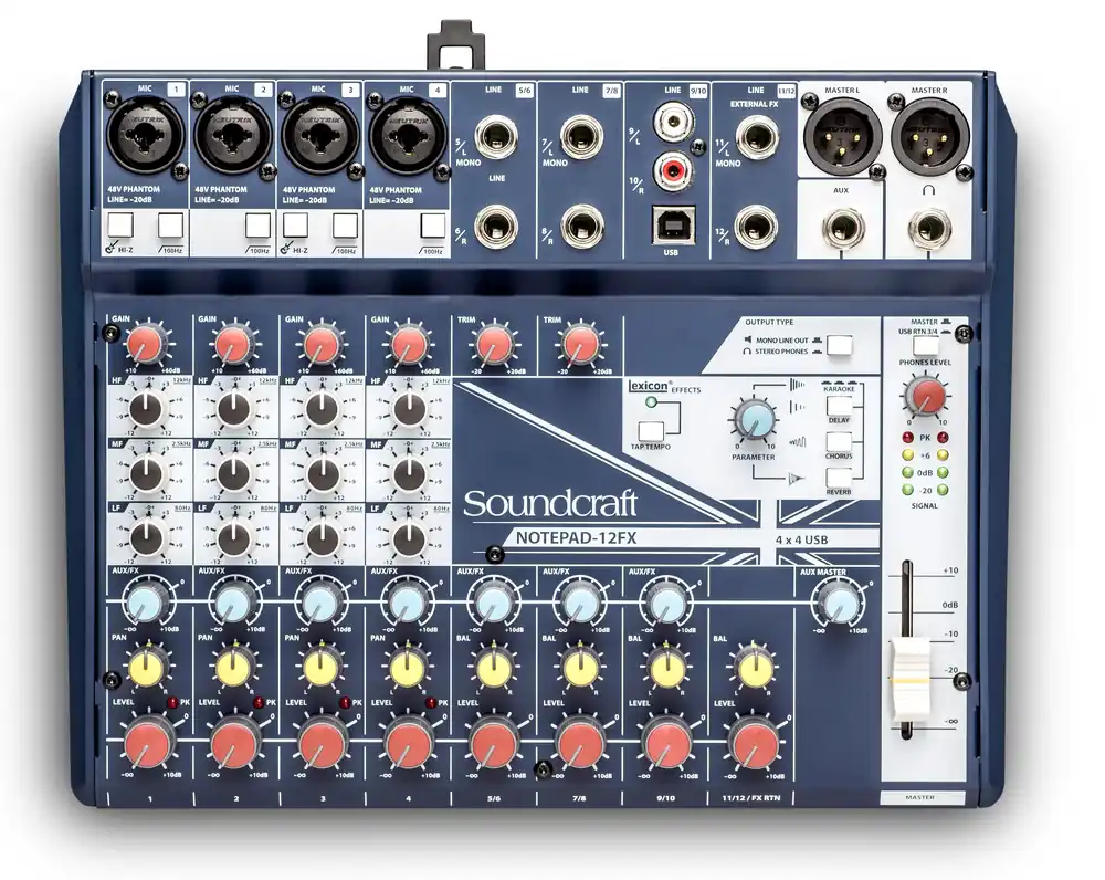 Soundcraft Notepad-12Fx Solo Por Tiempo Limitado
