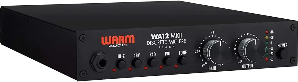 Imprescindible (Must-Have) Warm Audio WA12 MKII Preamplificador de Micrófono