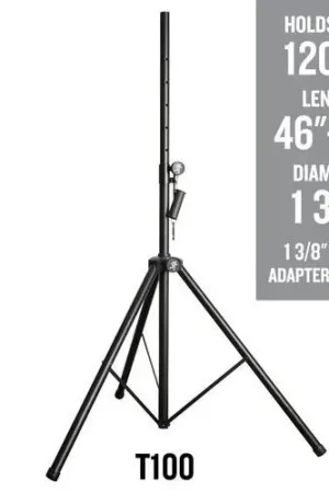 Mackie T100 Soporte Tripode para altavoces suelo Imprescindible (Must-Have)