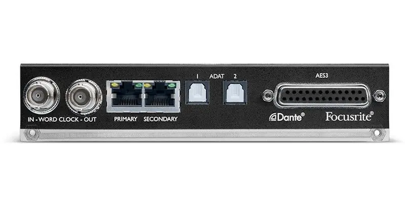 Devolución Gratuita Focusrite ISA ADN8 8 Channel Expansion C