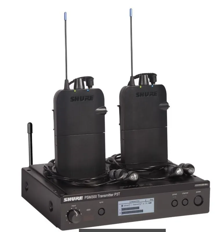 Shure PSM300 Twin Pack P3R K3E Disponible Ahora