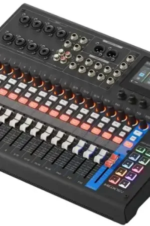 Yamaha MGX16V B Mesa de Mezclas Digital + Interfaz de Video Negra Oferta Limitada