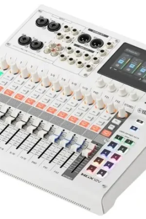 Yamaha MGX12V W Mesa de Mezclas Digital + Interfaz de Video Blanca Rebajas