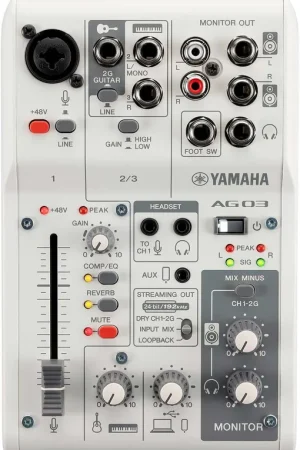 Yamaha AG03 MK2 White Compra Hoy