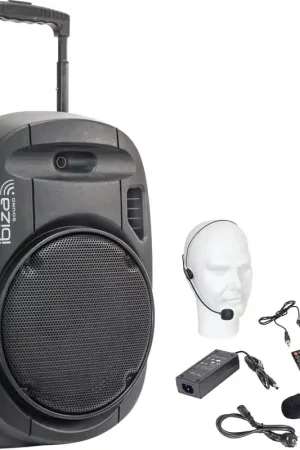 Últimas Unidades Ibiza PORT15VHF-MKII-TWS altavoz portatil con bateria