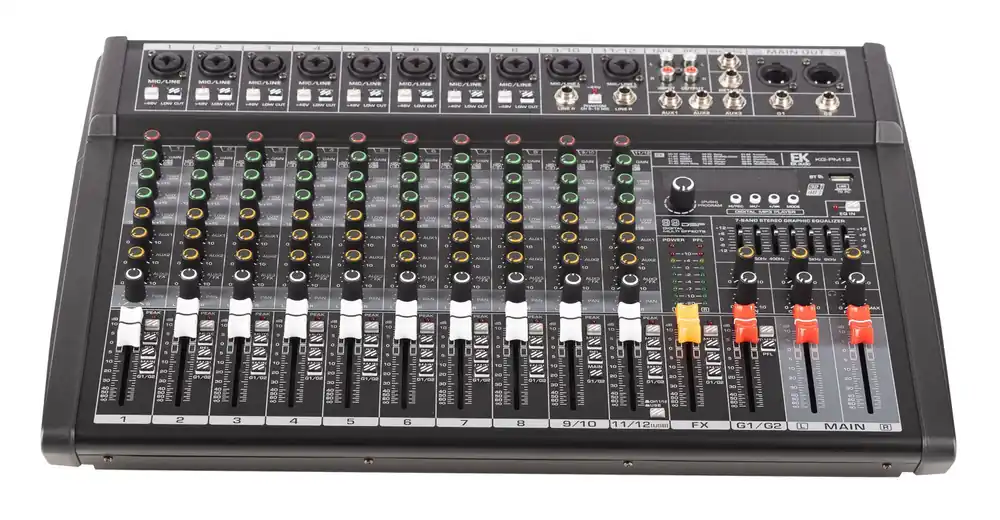 Mesa EK KGPM12 12 Canales Con Efectos A Buen Precio