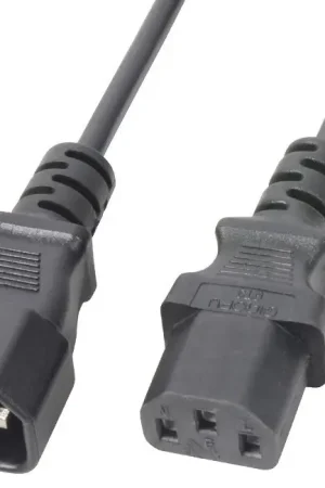 PD Connex iec cable de extension macho - hembra 1,0 metro Gran Oferta