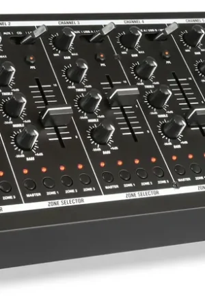 Power Dynamics pdzm700 mezclador instalacion de 6 canales usb 4 zonas Mejor Precio