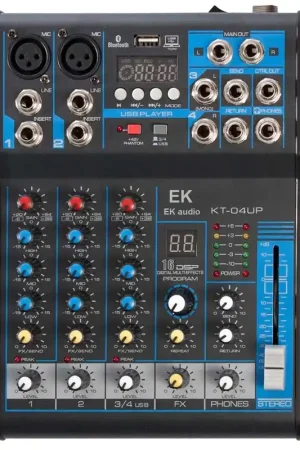 Favorito De Clientes EK Audio KT04UP Mesa De Mezclas Con Efectos