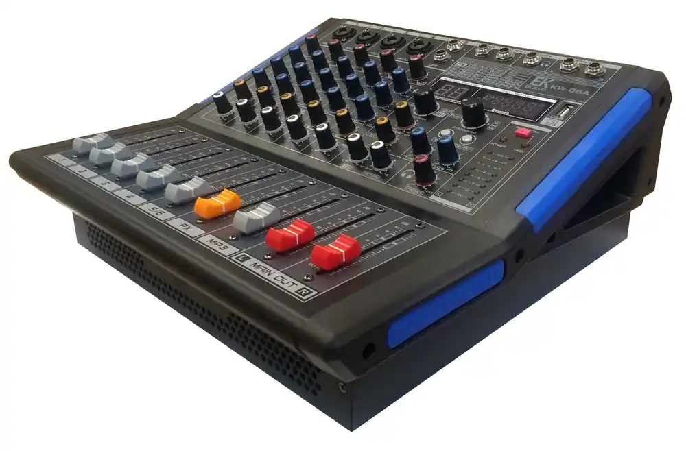 Ek Audio KW06A Mesa De Mezclas Amplificada Precio De Oferta