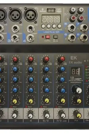 Solo Por Tiempo Limitado EK Audio KT08UP Mesa De Mezclas