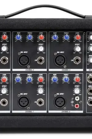 Power Dynamics PDM-C805A Mezclador 8 canales con amplificador No Te Lo Pierdas