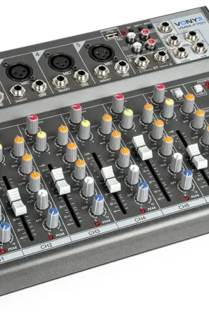 Novedad Vonyx VMM-F701 Mezclador Musico 7 canales