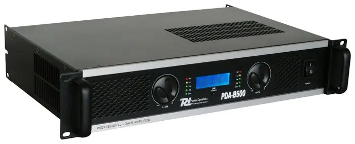 Power Dynamics pda-b500 amplificador profesional Alta Calidad