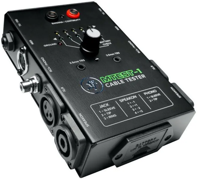 Promoción Mackie MTest-1