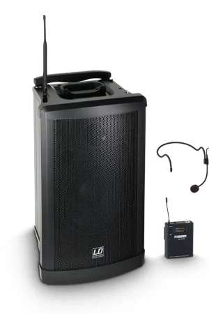 LD Systems ROADMAN 102 hs B6 - altavoz de pa portátil con micrófono de mano Oferta Flash