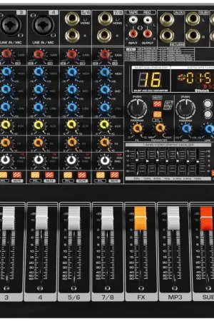 EK Audio KW08E mesa de mezcla activa con efectos Compra Ahora