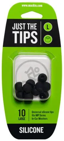 Mackie MP SERIES LARGE SILICONE BLACK TIPS KIT Precio De Oferta
