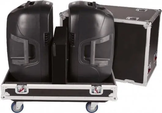Gator G-TOURSPKR-215 Flightcase 2 altavoces 15" Devolución Gratuita