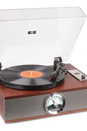 Fenton Rp180 Giradiscos Vintage Con Reproductor Cd Promoción Exclusiva