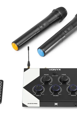 Vonyx Av510 Controlador De Micros Karaoke Pro Ordenar Ahora Mismo