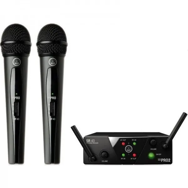 AKG WMS-40 Mini Dual Vocal Set Man Ism2/3 Venta Final