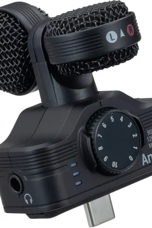 Últimas Unidades Zoom AM7 Micrófono estéreo para Android