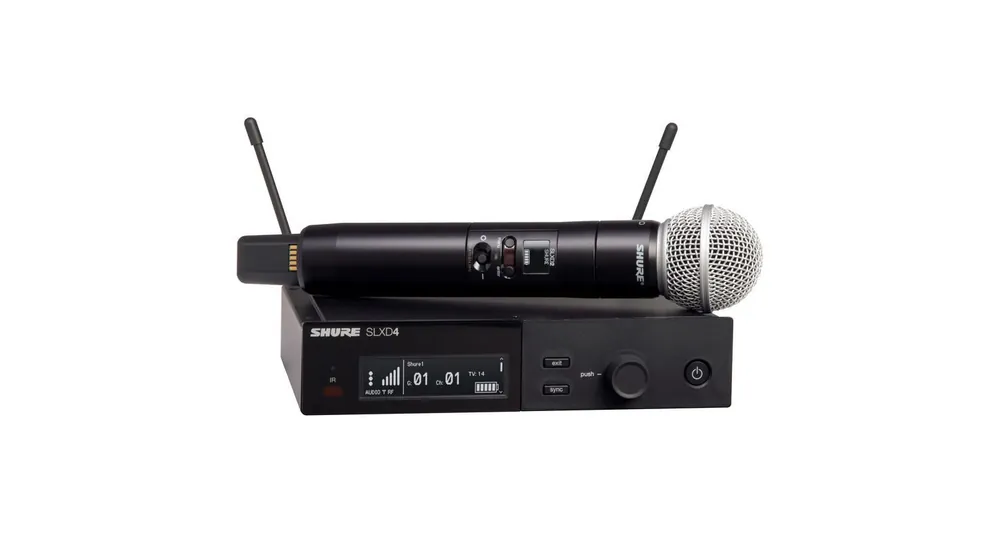 Certificado Shure SLXD24E / SM58 G59 Sistema Inalámbrico