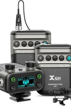 XVive U5T2 Pack Microfonos Solapa para camara Compra Ahora
