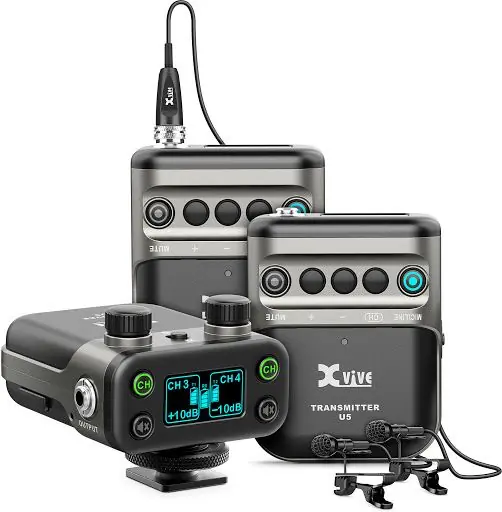XVive U5T2 Pack Microfonos Solapa para camara Compra Ahora