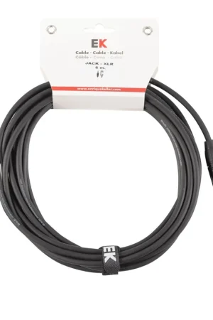 Marca Reconocida Cable Ek Audio Para Micrófono Jack - Xlr Hembra 6 M