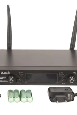 Garantía De Devolución De Dinero Sistema Inálambrico de 2 micrófonos de cabeza EK EKWLCC