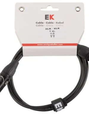Cable Ek Audio Para Micrófono Xlr - Xlr 1 M Comprar En Línea