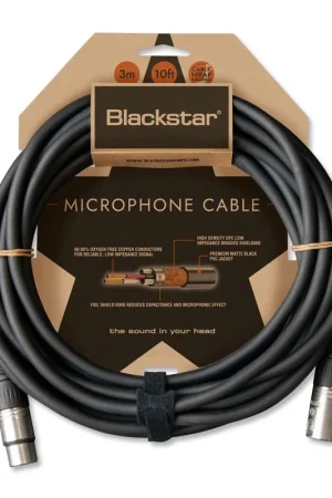Blackstar Bs-Cable-Xlr-3M-Fm Garantía De Devolución De Dinero