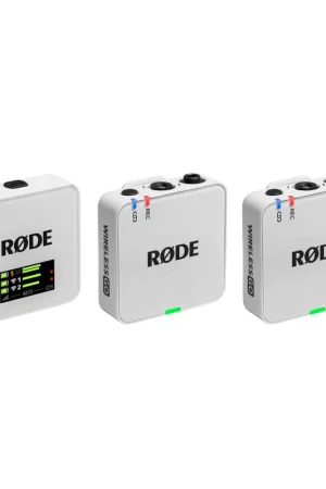 Rode Wireless Go Gen 3 Sistema de micrófono compacto White Promoción Exclusiva