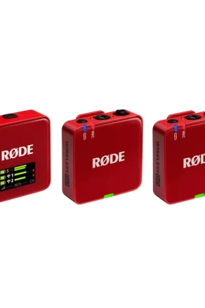 Rode Wireless Go Gen 3 Sistema de micrófono compacto Red Promoción