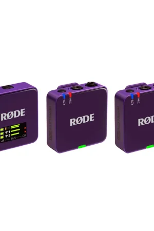 Rode Wireless Go Gen 3 Sistema de micrófono compacto Purple Oferta Especial