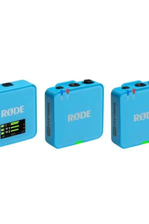 Envío Exprés Rode Wireless Go Gen 3 Sistema de micrófono compacto Blue
