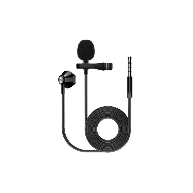 FZONE Micrófono para Móvil con Auricular F-Zone Conector Jack 3,5mm KM-03 Bestseller