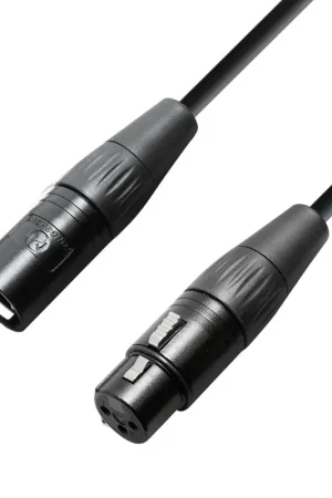 Directo De Fábrica Adam Hall 4 Star MMF 0150 Krystal XLR-H / XLR-M 1,5m