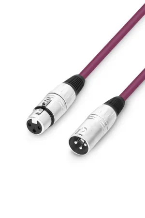 Comprar En Línea Adam Hall 3 Star Mmf 0100 Purple XLR-H / XLR-M 1m